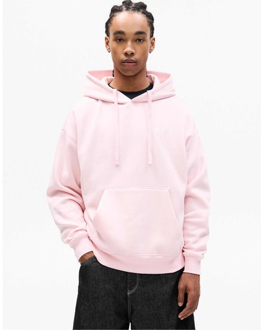 Pull&Bear – stwd – kapuzenpullover in Pink für Herren