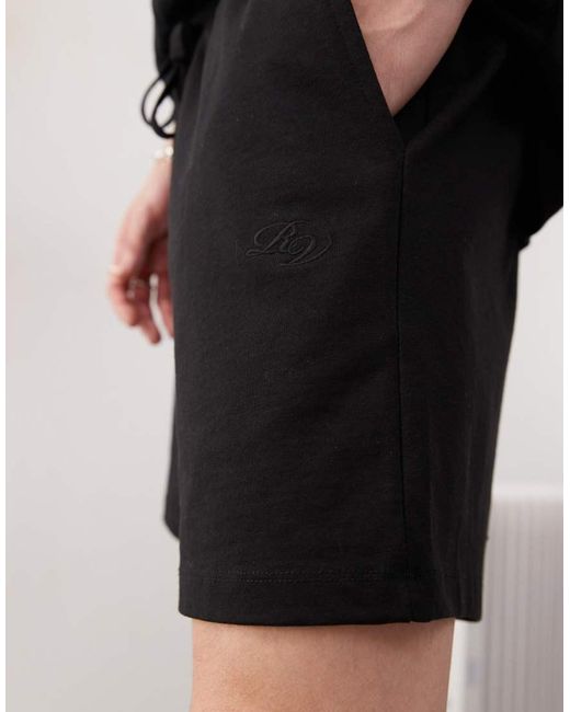Pantaloncini Da Bagno Corti Neri di Reclaimed (vintage) in Black