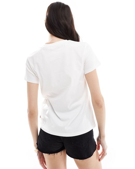 Camiseta blanca con logo Levi's de color White