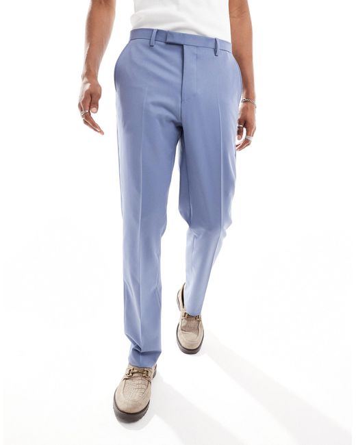 Buscott - pantaloni da abito di Twisted Tailor in Blue da Uomo