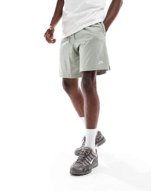 Nike Green Club Knit Shorts for men