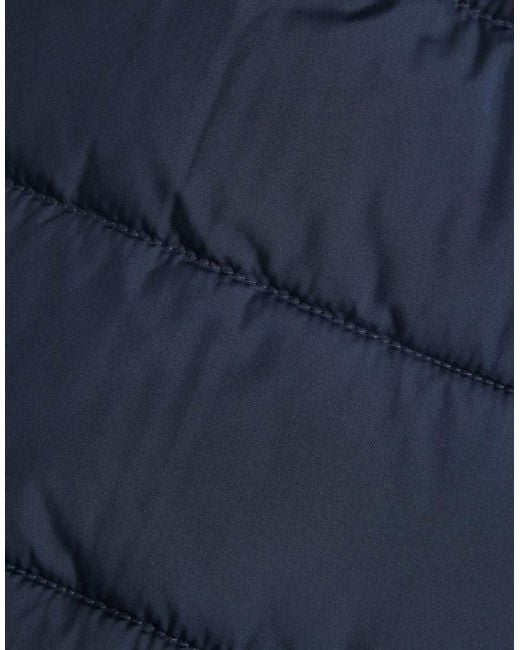 River Island Blue Regular Fit Quilted Gilet for men