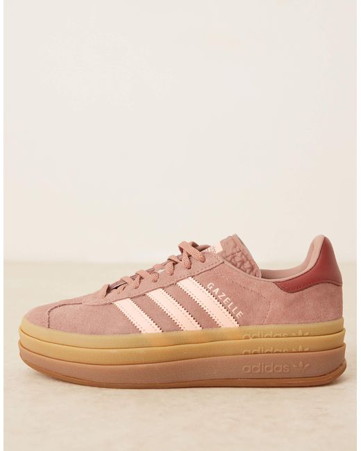 Adidas Originals Brown – gazelle bold – sneaker
