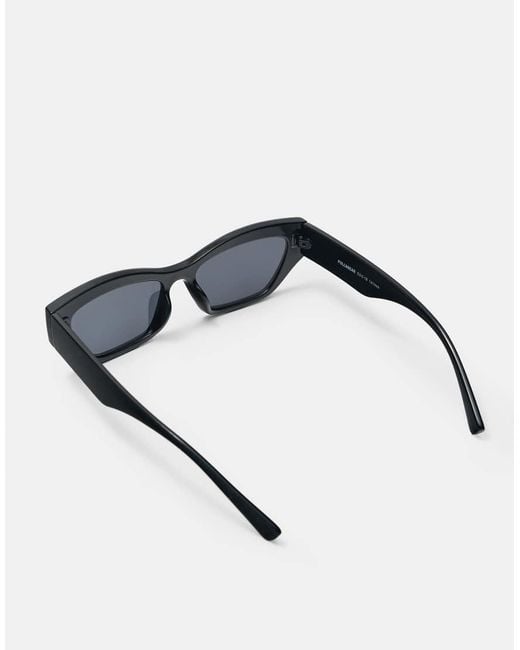 Pull&Bear Blue Cateye Tortoiseshell-Effect Sunglasses