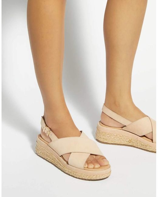 Dune Natural Kiya Wedges