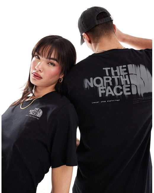 The North Face Black Graphic Backprint T-shirt