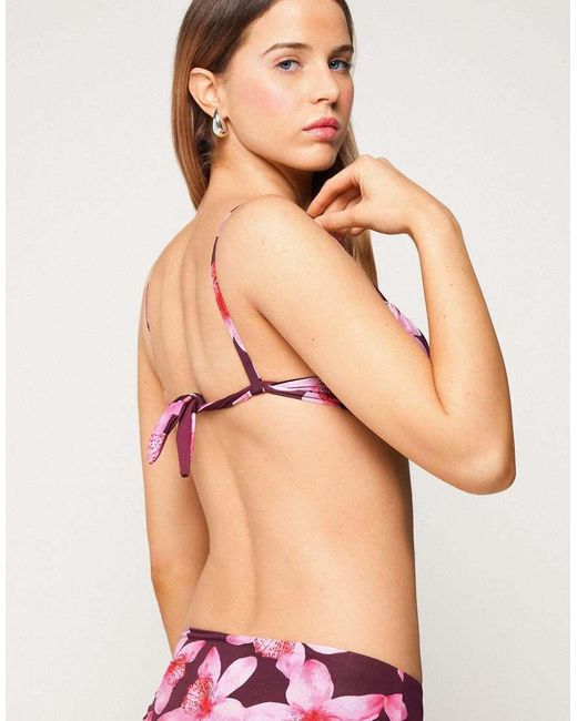 Tezenis Purple Hibiscool