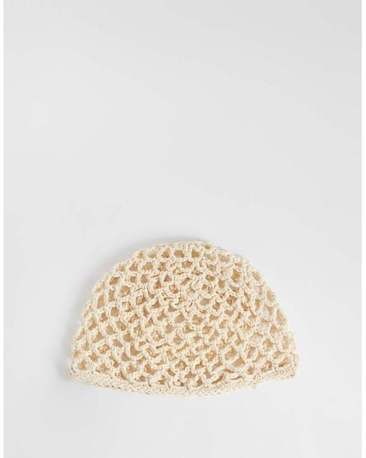 Pieces Natural Crochet Hat