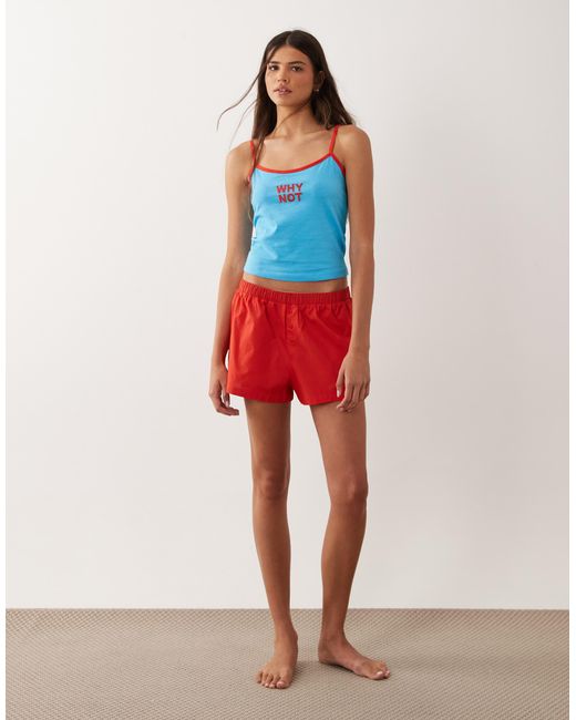 Ensemble ASOS en coloris Red