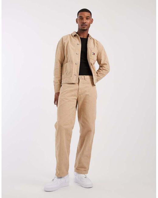 Tommy Hilfiger Natural Punch Needle Overshirt for men