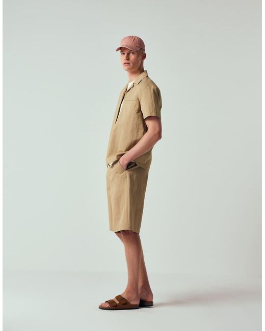 ASOS Overhemd in het Natural voor heren