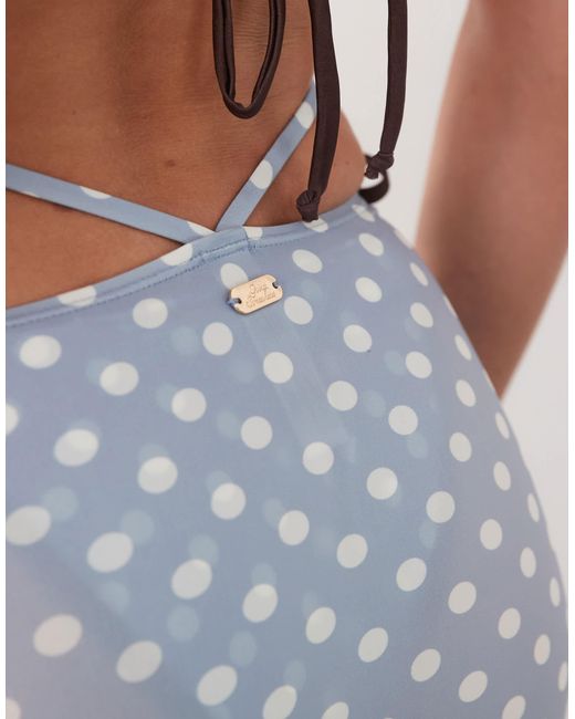 Mini-jupe Going Somewhere en coloris Blue