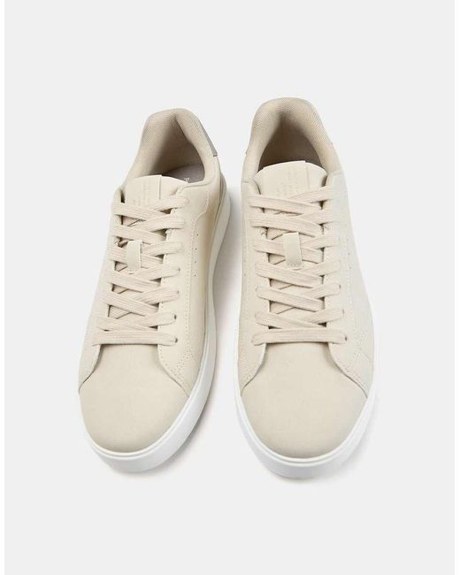 Sneakers Écru di Pull&Bear in Natural da Uomo