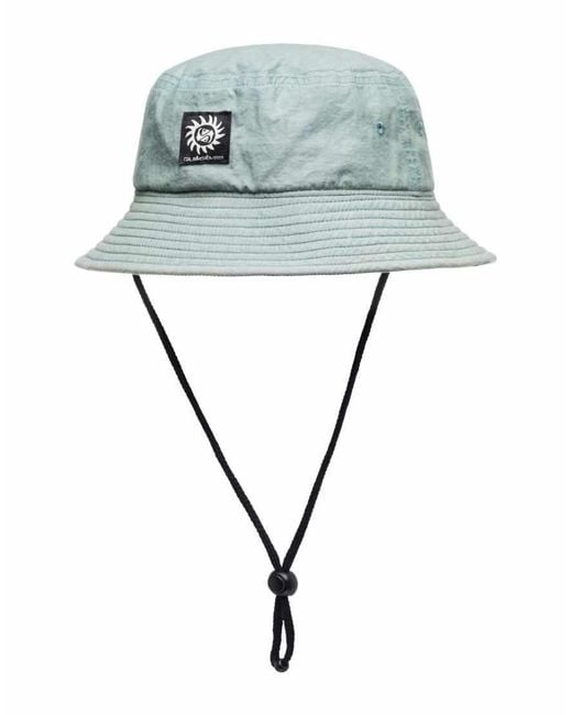 Quiksilver Gray Buckology Bucket Hat for men