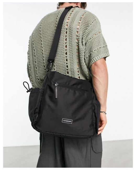 Consigned Shoulder Bag in Black for Men Lyst