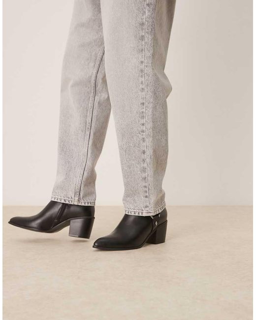 Botines Chelsea Negros Con Tacón Cubano De ASOS de hombre de color Black