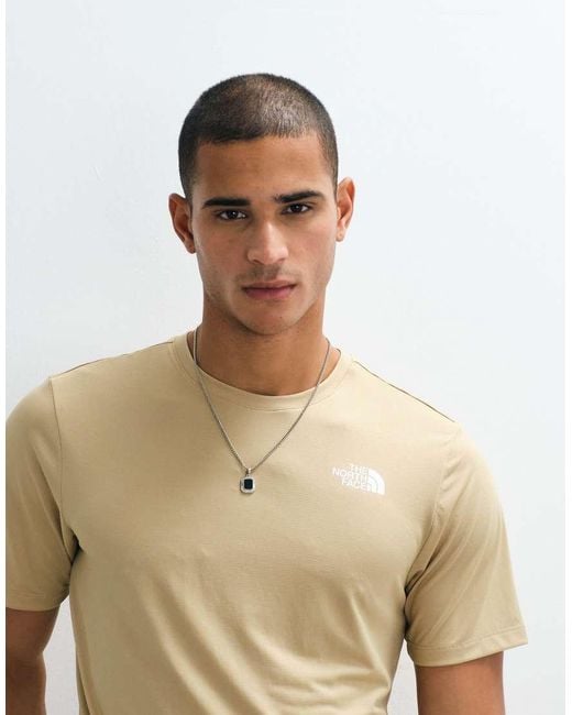 The North Face White M 24/7 S/S Tee Reg for men