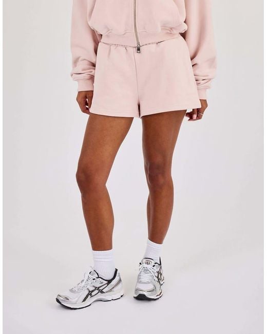 CERNUCCI Pink Embroidered Shorts