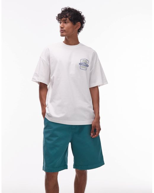 Floyde - short décontracté Carhartt pour homme en coloris Green