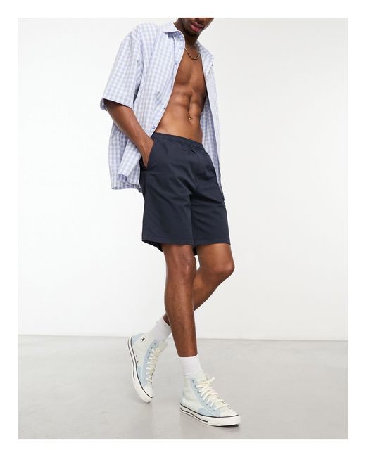 SELECTED Relaxed Fit Short in Blue for Men | Lyst Canada