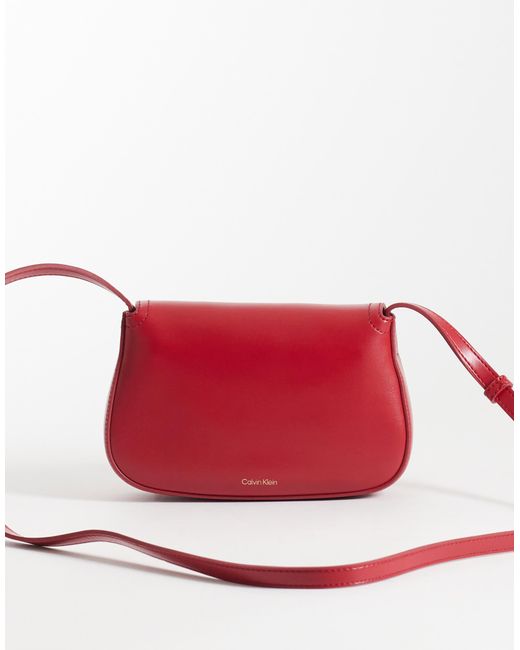 Calvin Klein Red Camera Bag