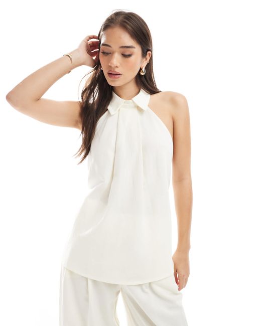 ASOS White – neckholder-oberteil