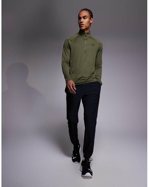 Under Armour Green Tech 2.0 Half-zip Top for men