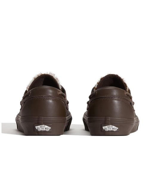 Vans Brown Bootsschuh-sneaker mit zwei ösen