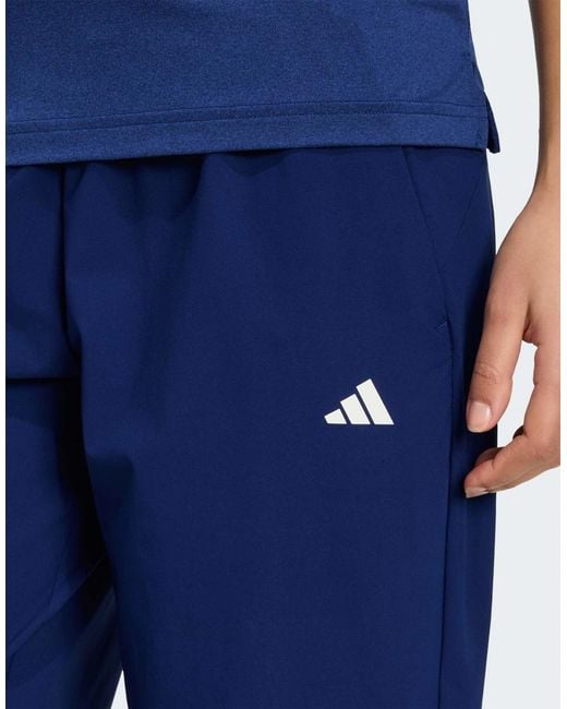Adidas Originals Blue Workout Essentials Woven Pants