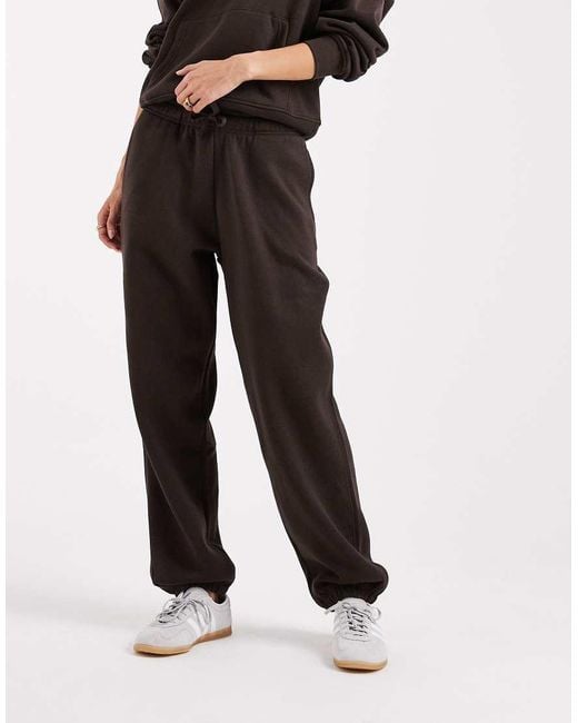 ONLY Black Jersey Cuffed jogger Co-ord