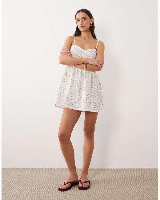 esmé studios White Esmee Mini Beach Dress