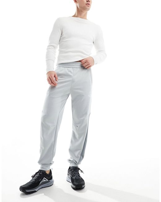 The North Face – training – fleece-jogginghose in White für Herren