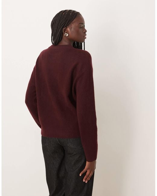 Mango Brown Classic Jumper