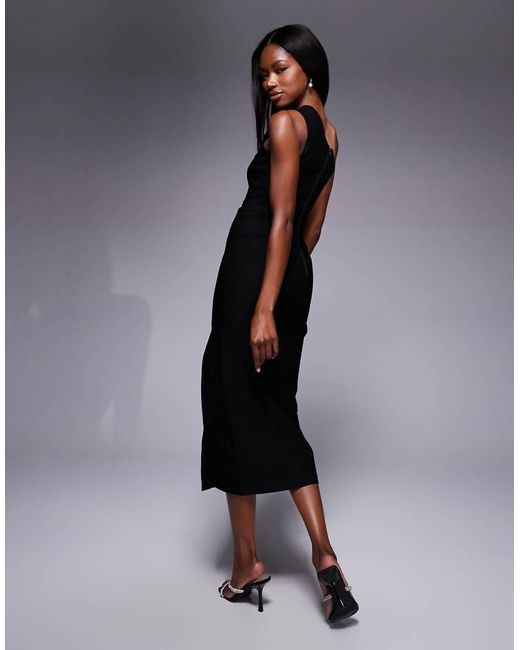 Vesper Blue One Shoulder Cut Out Midaxi Dress With Thigh Split
