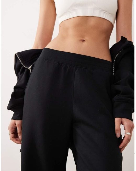 Abercrombie & Fitch Natural Ypb High Rise Straight Leg Fleece Joggers Co-Ord