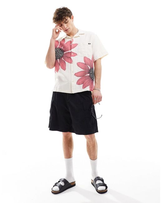 Larel - chemise à imprimé fleurs - crème et foncé Vans pour homme en coloris Red