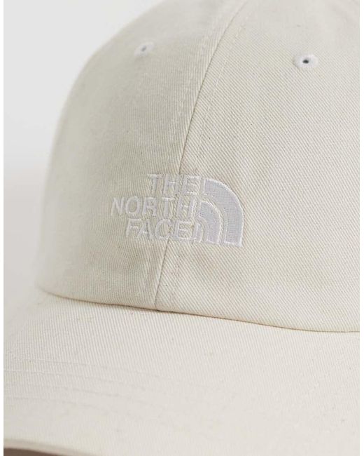 The North Face White Half Dome Logo Baseball Cap