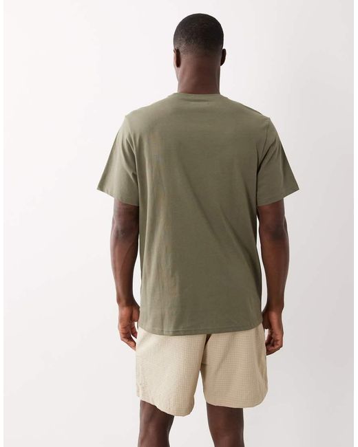 Columbia Green Csc Basic T-shirt for men
