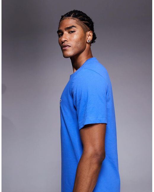 Nike Blue Dri-fit T-shirt With Graphic Print for men