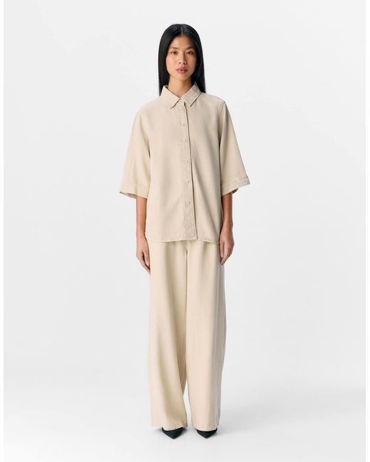 Object Natural – jeanshemd