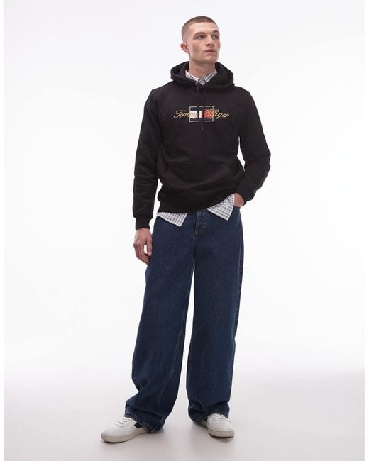 Tommy Hilfiger – kapuzenpullover in Blue für Herren