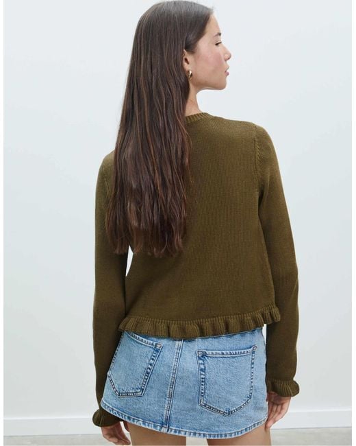 Stradivarius Blue – strickjacke
