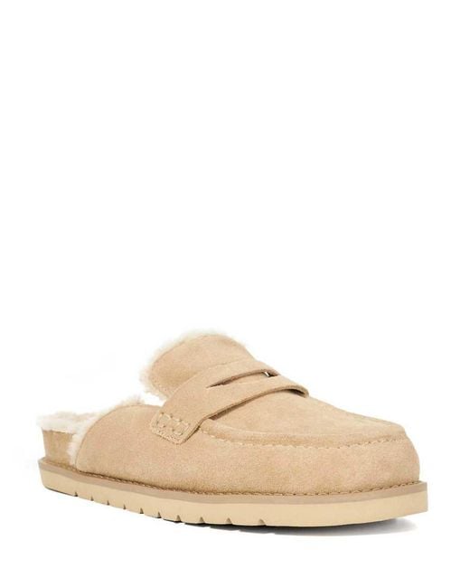 Dune Natural Goldys Mules