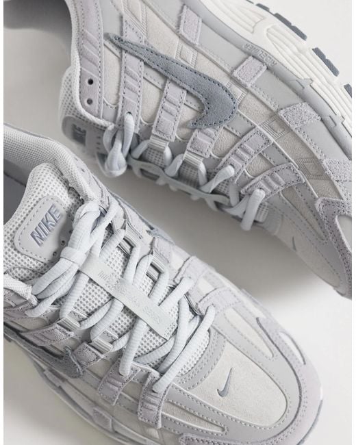 Nike White P-6000 Trainers for men