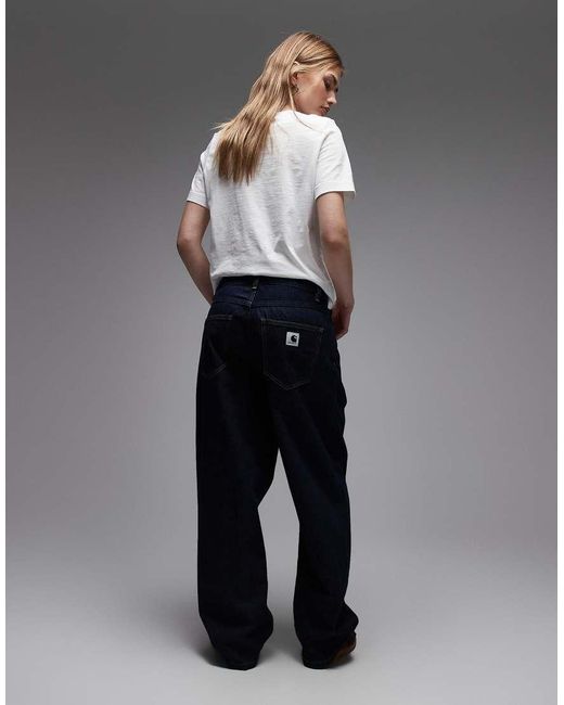 Carhartt Black Brandon Loose Straight Denim Jeans