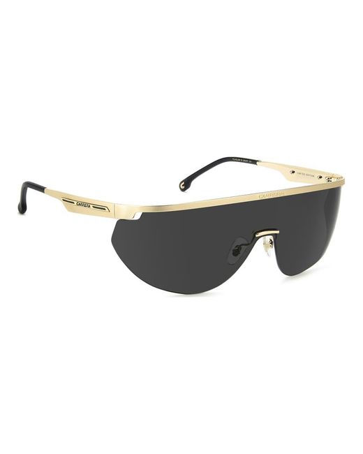 Carrera Gray Flaglab Rectangular Sunglasses With Lenses