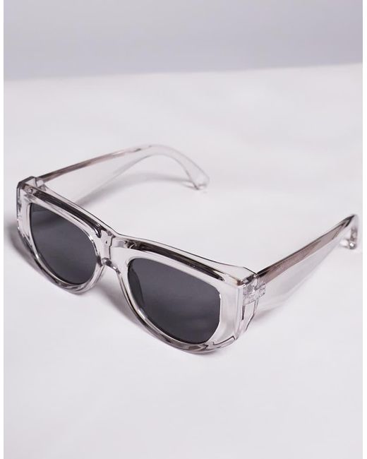 Gafas De Sol Transparentes Gruesas Con Lentes Ahumadas De ASOS de hombre de color Multicolor