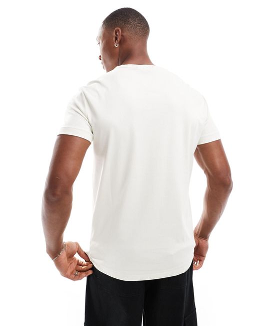 Polo Ralph Lauren – t-shirt aus pima-baumwolle mit logo in White für Herren