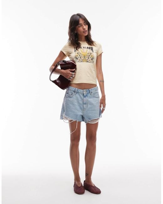 & Other Stories Blue – t-shirt