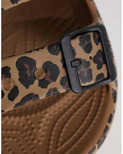 CROCSTM Brown Saturday Sandals